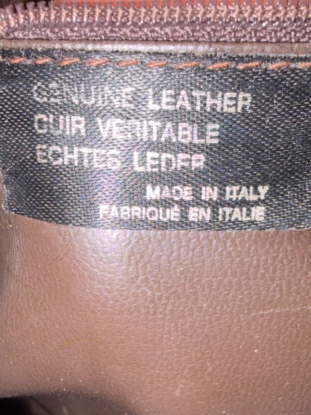 Brown Crocodile Leather Top-Handle Bag with Shoulder Strap Made in Italy 🇮🇹 - Picture 6 of 15